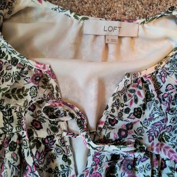 LOFT blouse women's XL - Picture 2 of 3
